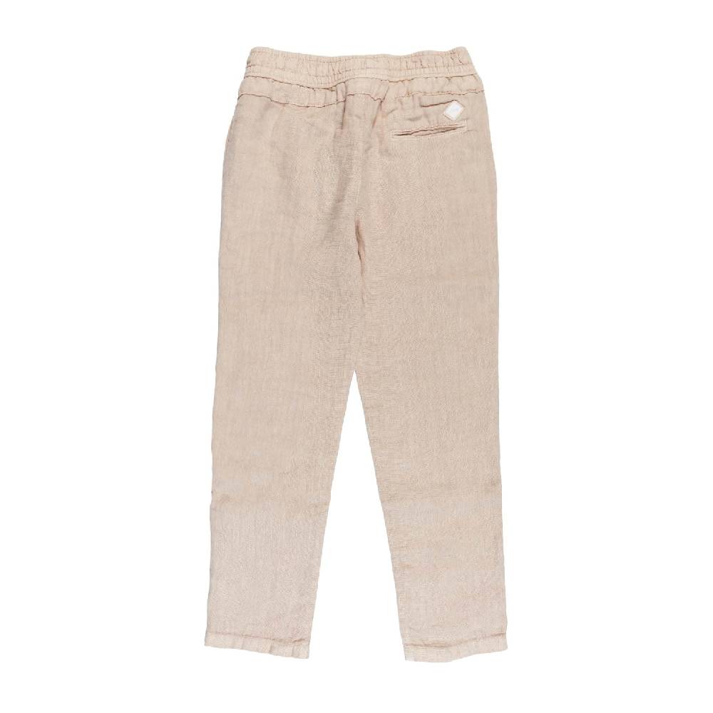 Nupkeet Pantalone lino nocciola Milano Italy