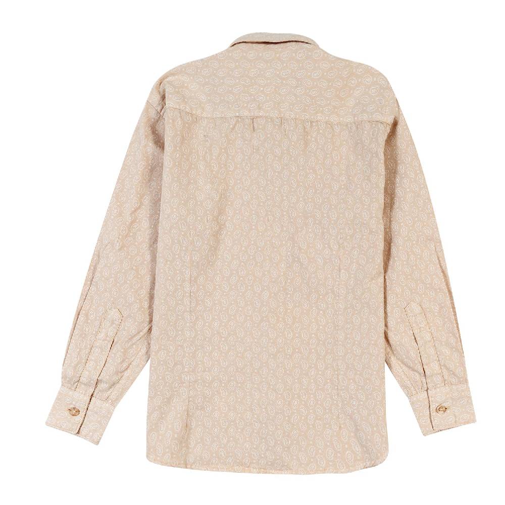 Nupkeet Camicia nocciola Palermo fantasia kashmir Promozione