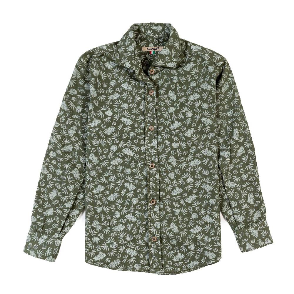Nupkeet Camicia verde militare Siracusa Pezzi Unici