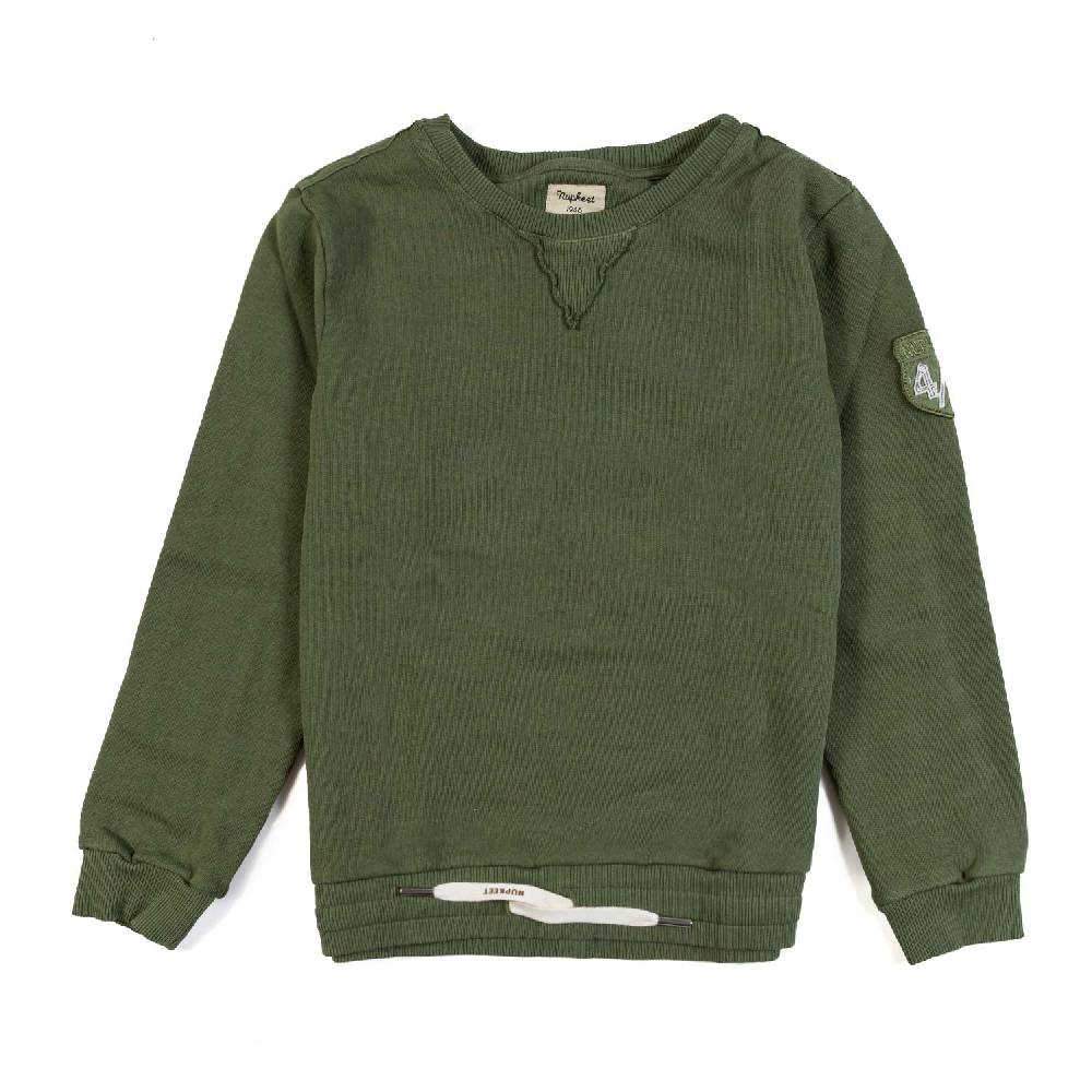 Nupkeet Felpa girocollo verde militare Bologna Online