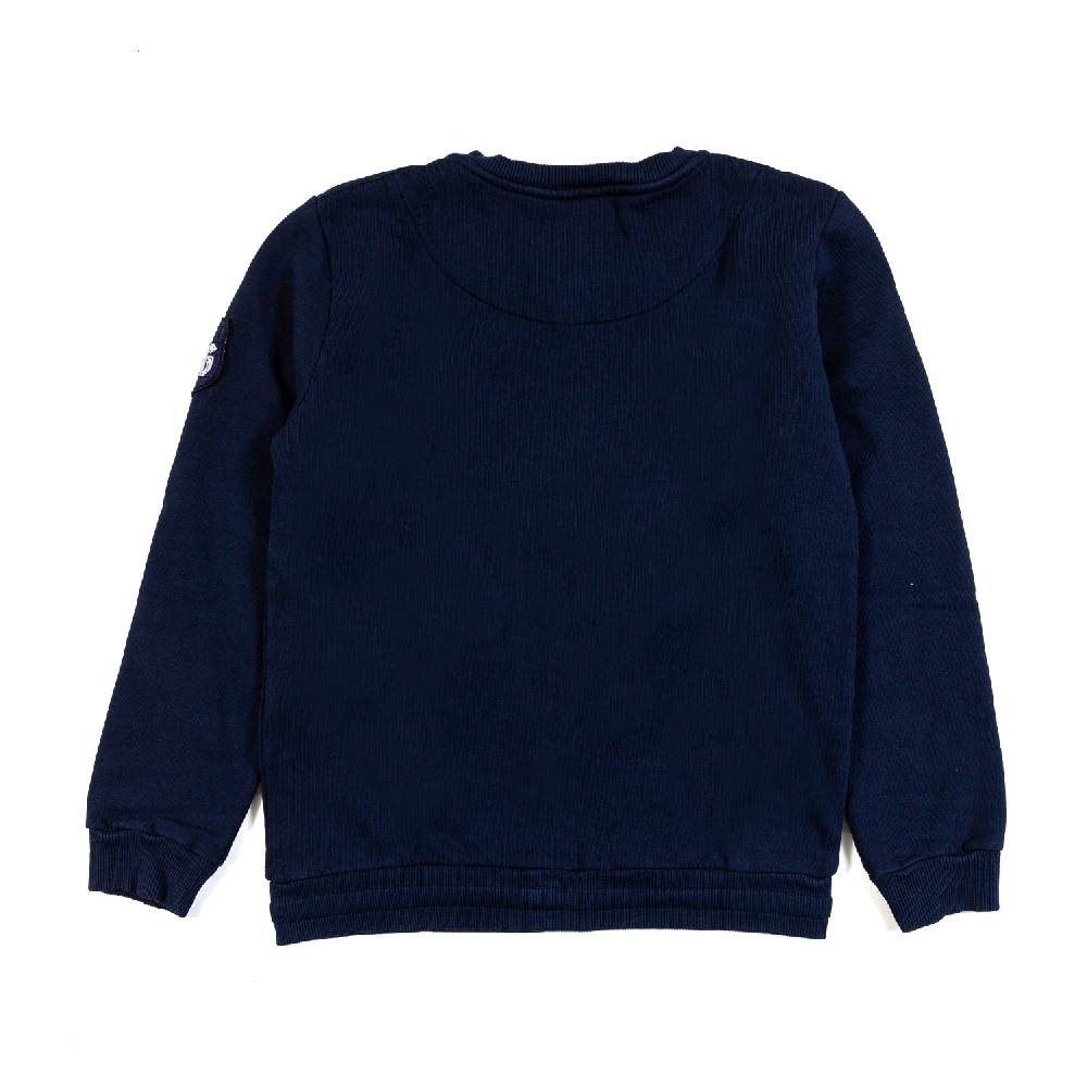Nupkeet Felpa girocollo blu navy Bologna Outlet