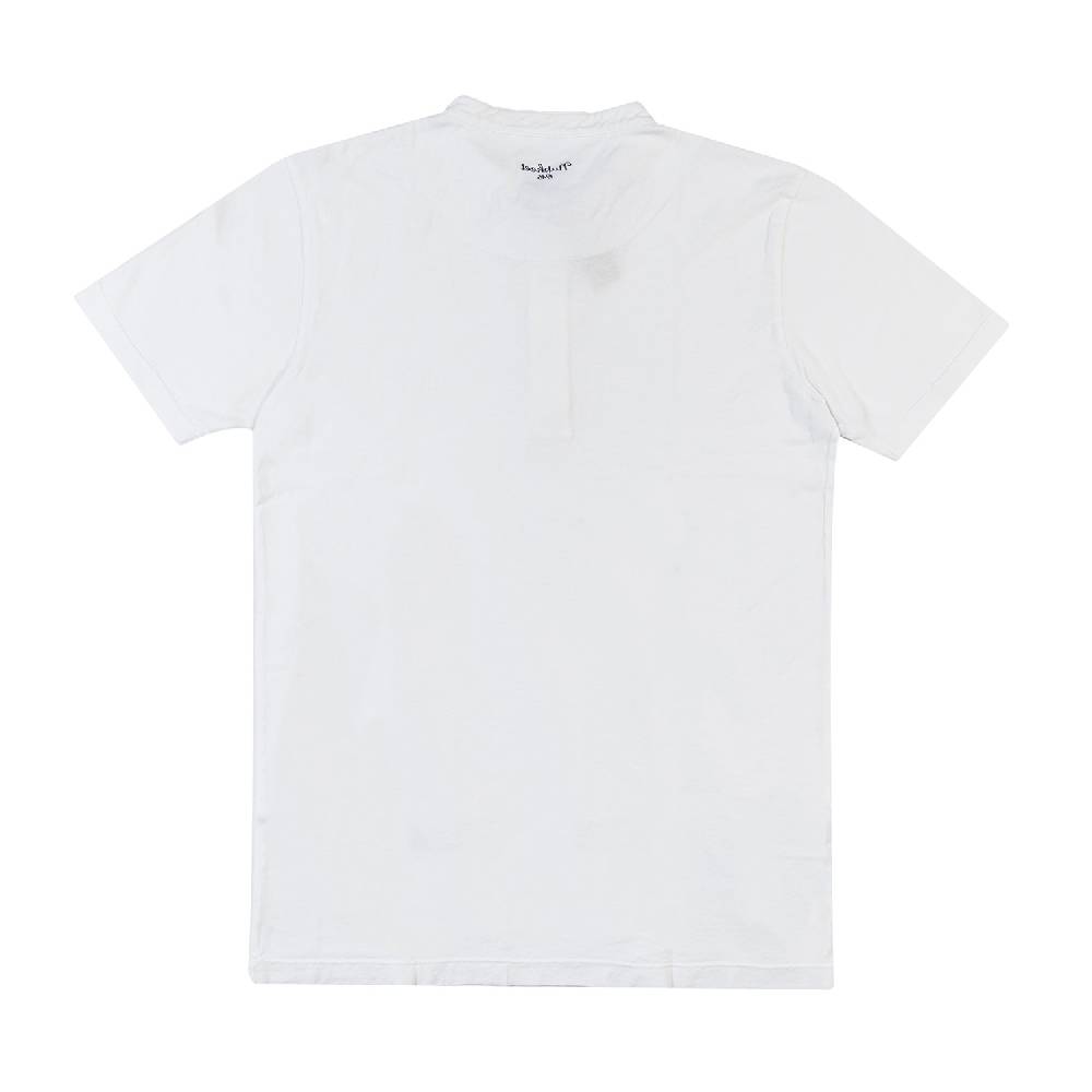 Nupkeet T-shirt serafino bianca Brescia Vendita Economica