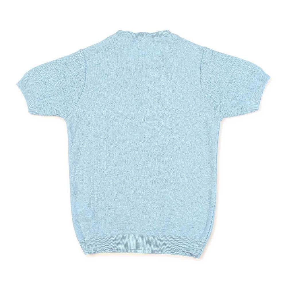 Nupkeet T-shirt tricot azzurro cielo Fano Negozio