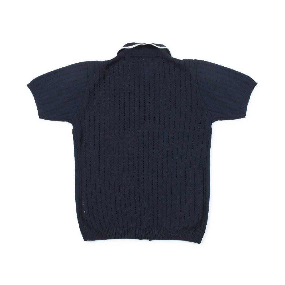 Nupkeet Camicia tricot blu navy Brindisi Nuova