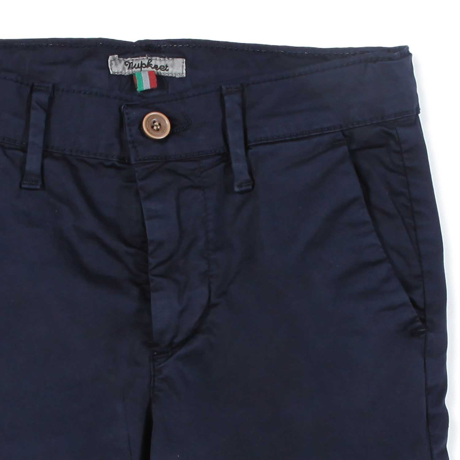 Nupkeet Bermuda raso blu navy Pomezia Affare Del Giorno