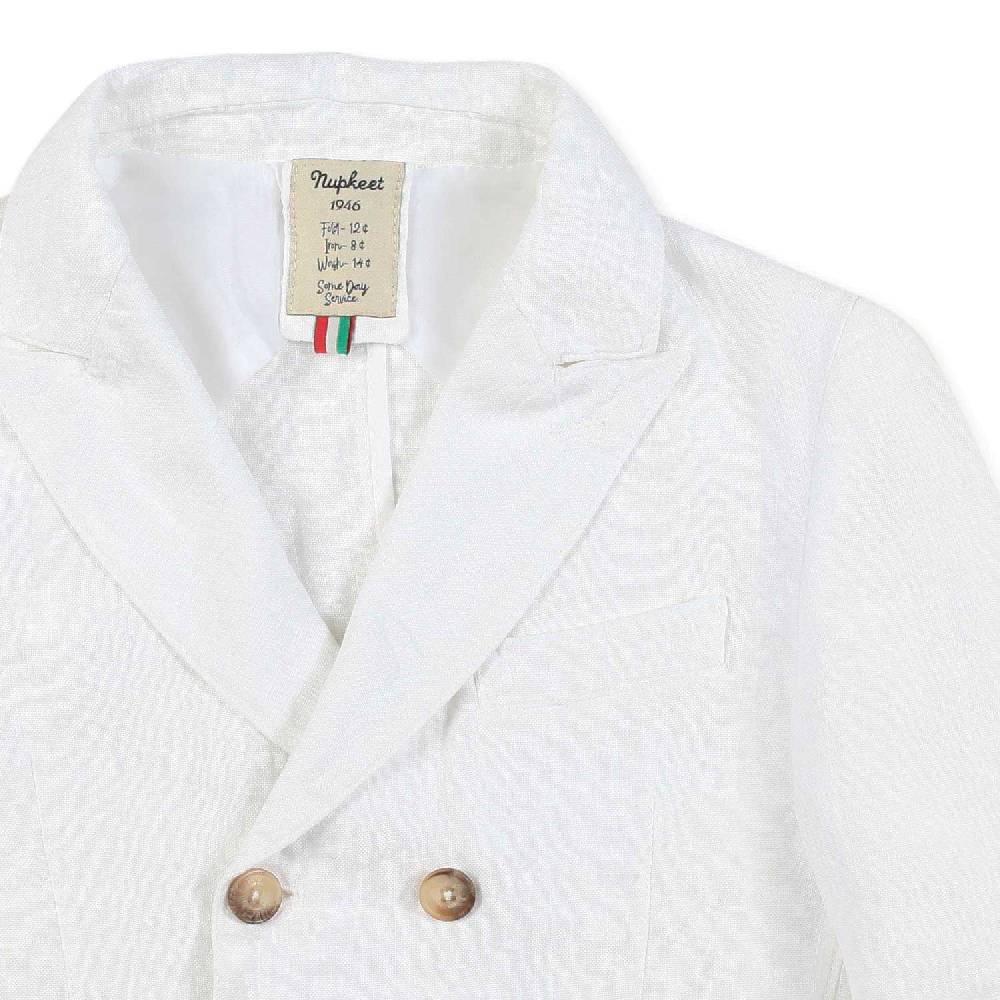 Nupkeet Giacca lino bianca Catania In Vendita