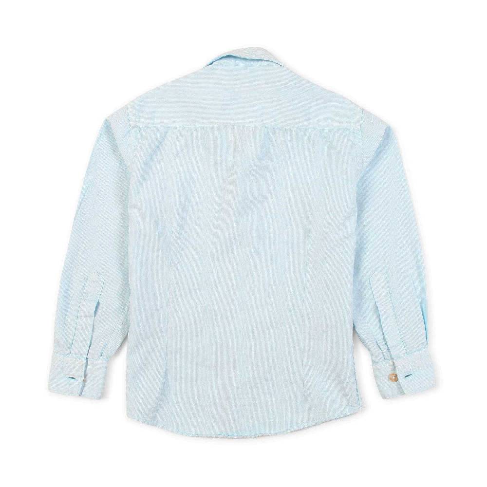 Nupkeet Camicia bacchetta bianca e azzurra Pisa Nuova