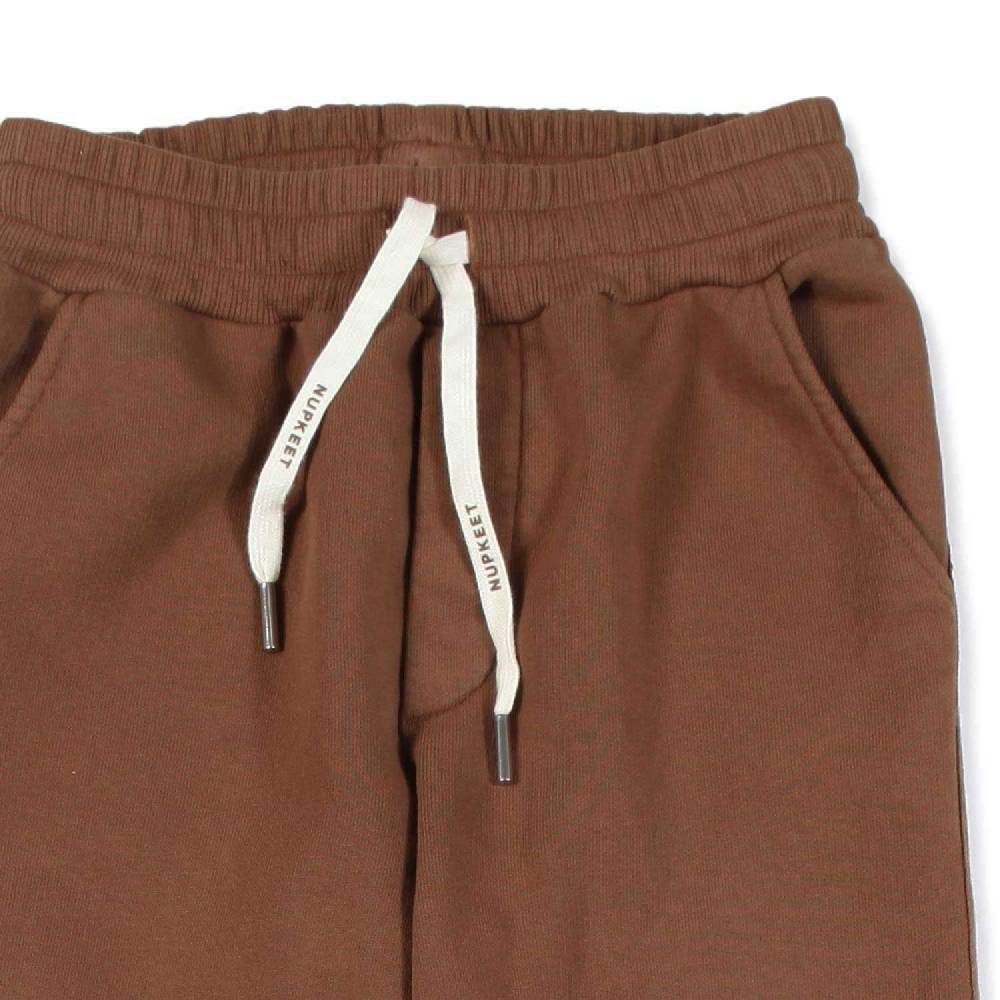 Nupkeet Pantalone felpa marrone cacao Cagliari Soddisfazione Garantita