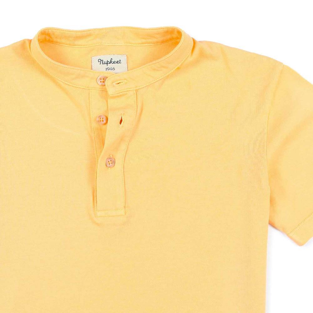 Nupkeet T-shirt serafino arancio zucca Brescia Prezzo Ridotto