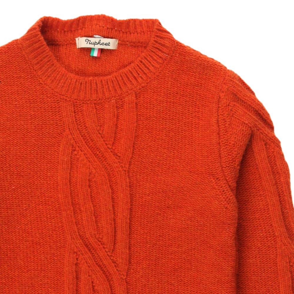 Nupkeet Maglione Isidoro rosso coccio Presa