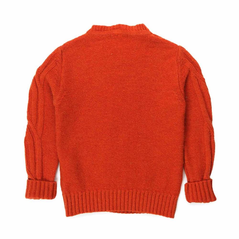 Nupkeet Maglione Isidoro rosso coccio Presa