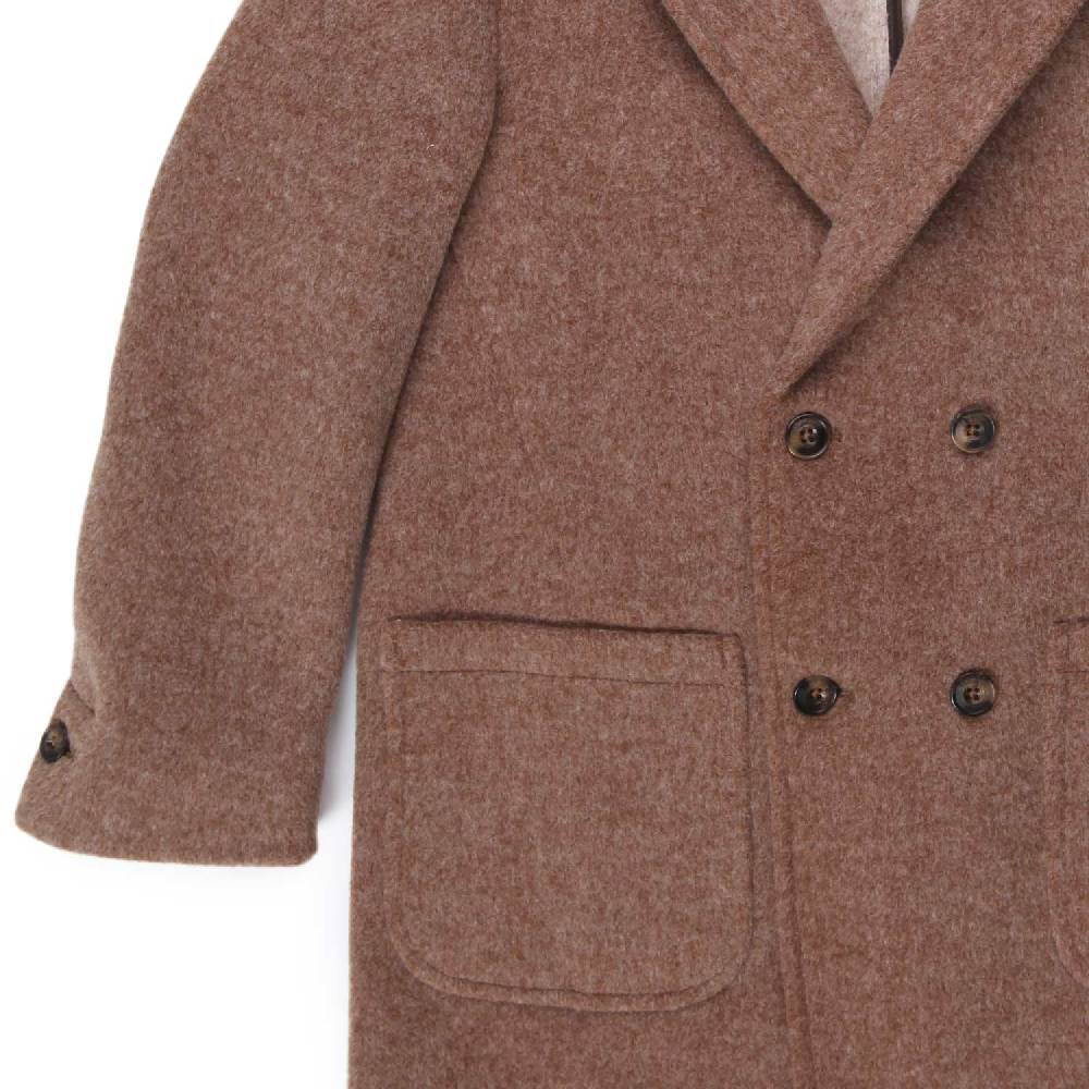 Nupkeet Cappotto Oliviero tabacco melange Offerta