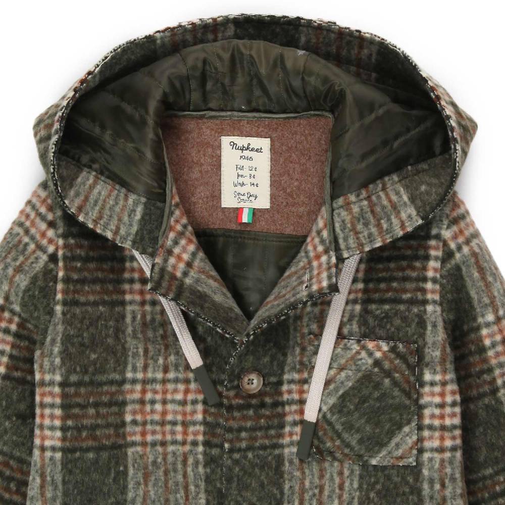 Nupkeet Giaccone Fausto verde tartan Economico