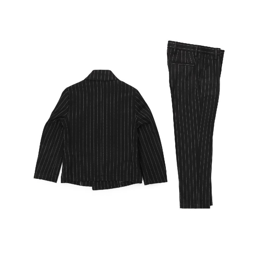 Nupkeet Completo gessato nero Ottavio Vendita Economica
