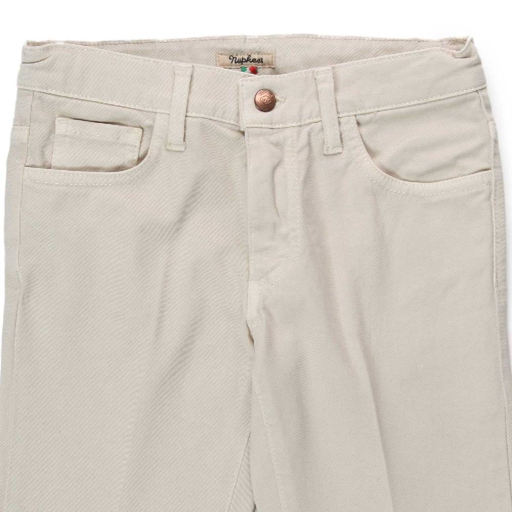 Nupkeet Pantalone Efisio panna Negozio