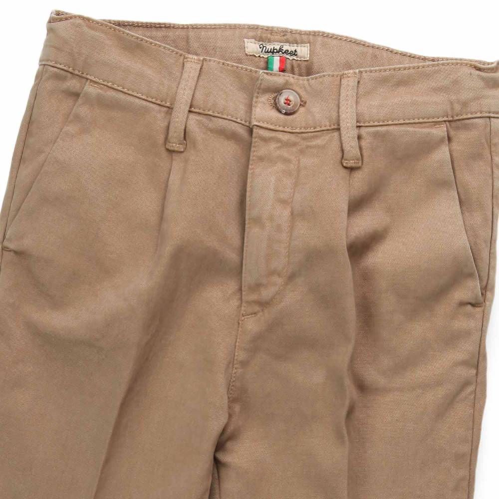 Nupkeet Pantalone Ulisse tortora In Saldo