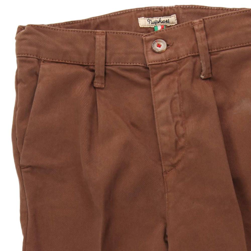Nupkeet Pantalone Fabrizio marrone moro 2025