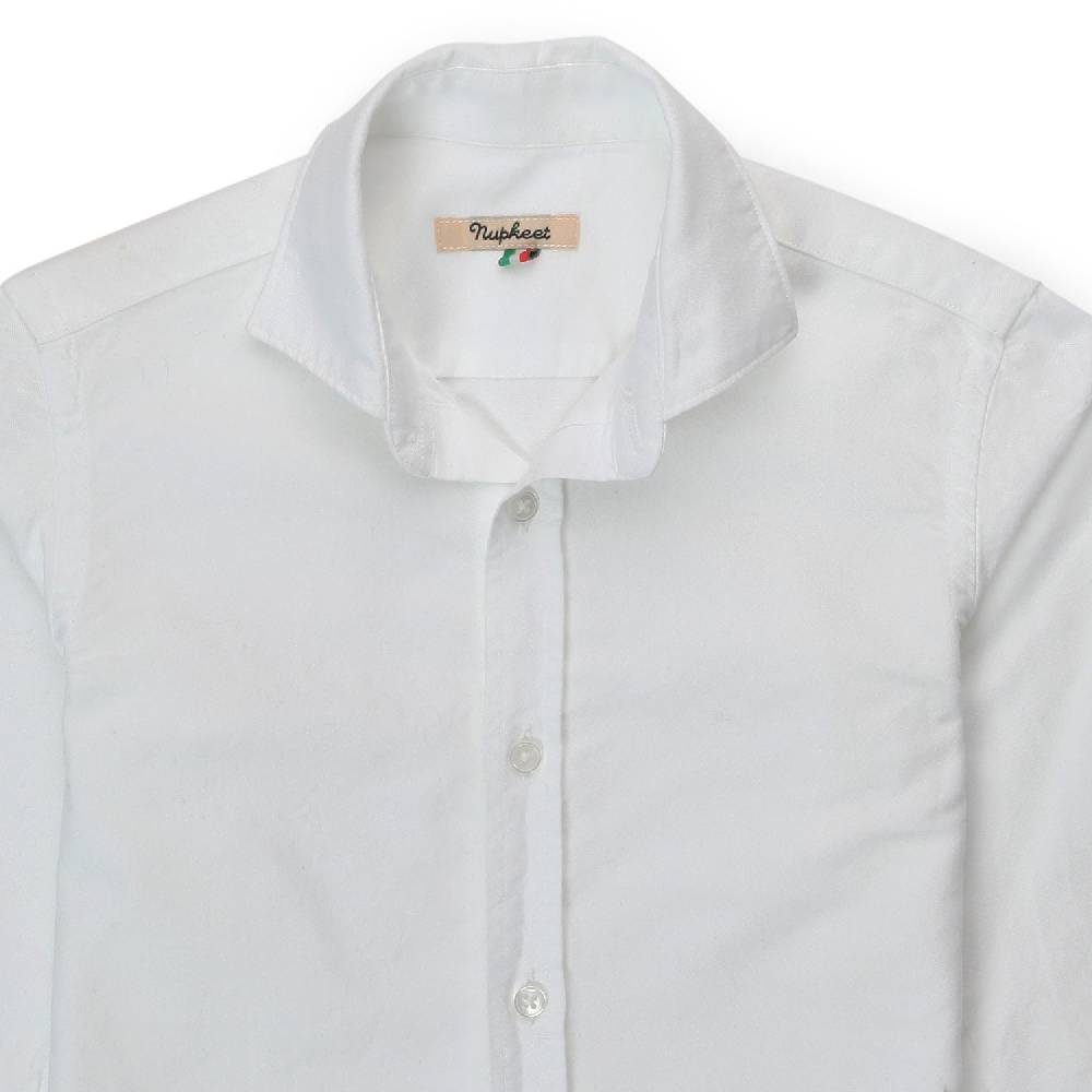 Nupkeet Camicia Alfio bianca Fino Al -60%