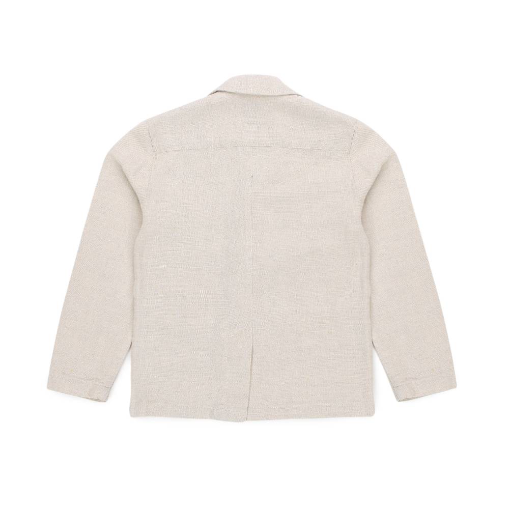 Nupkeet Giaccone misto lino Hawaii bianco panna Hotsell