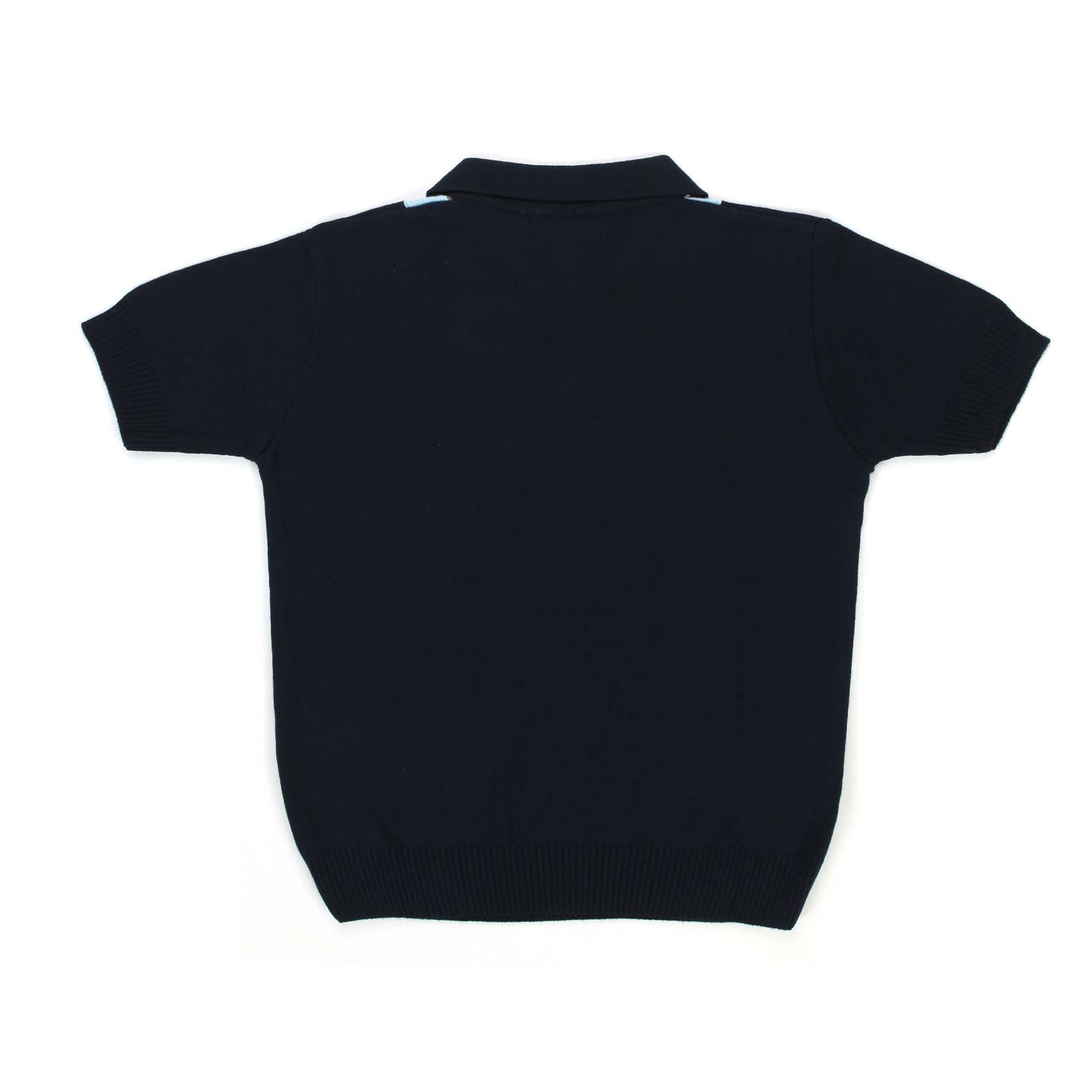 Nupkeet Polo Panay blu in tricot Moda