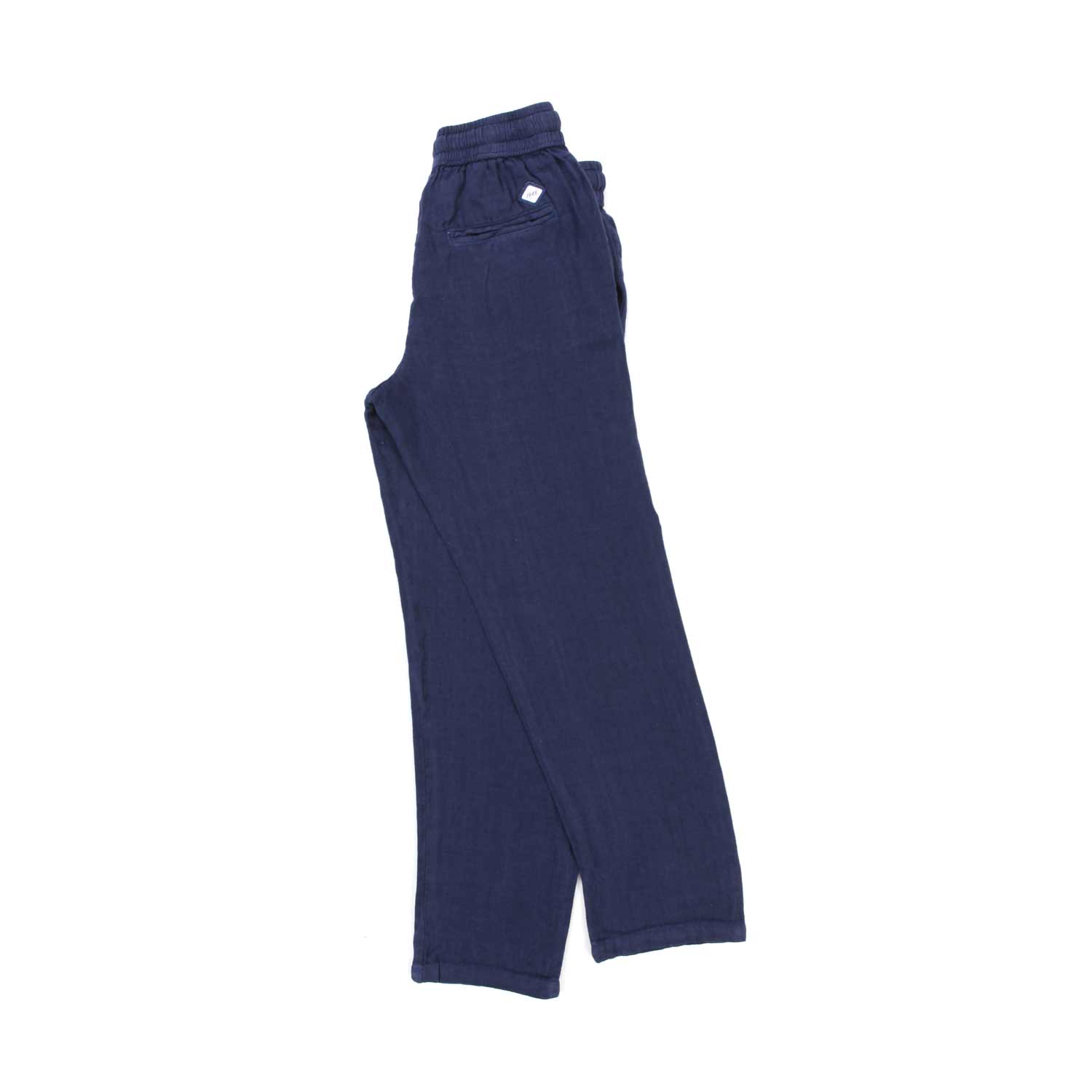 Nupkeet Pantalone Leyte blu in lino 2025