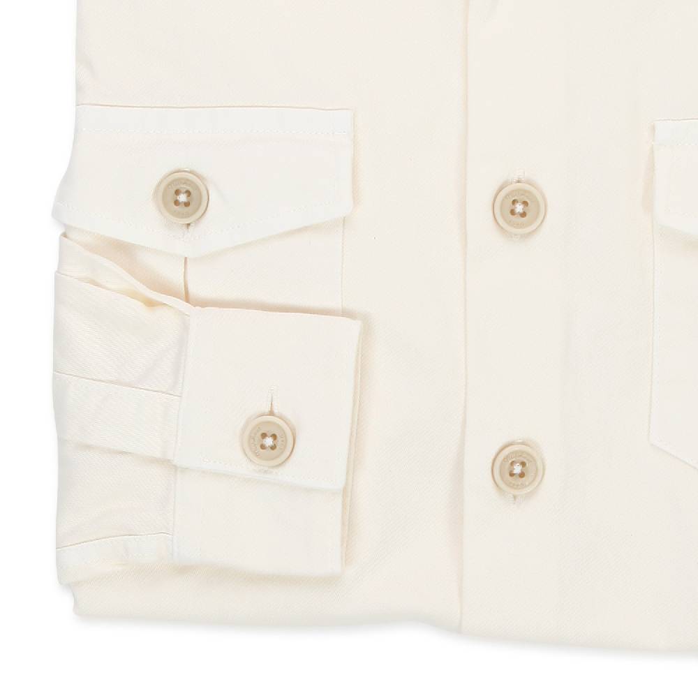 Nupkeet Giacca a camicia Portorico bianco panna Sconto