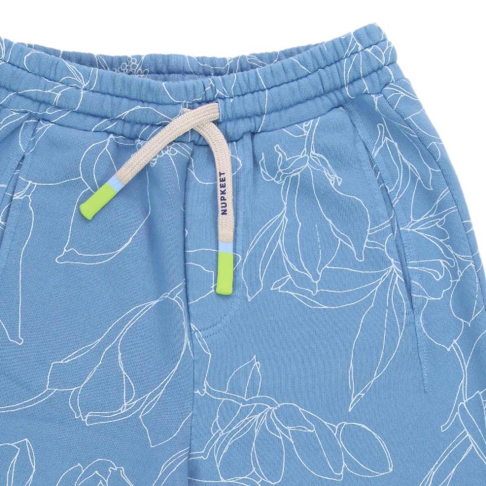 Nupkeet Bermuda Graham indaco in felpa Outlet