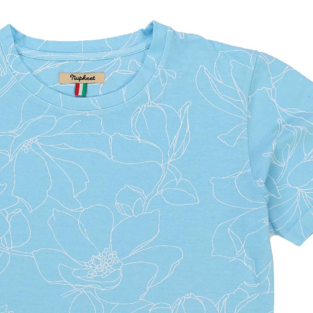 Nupkeet T-shirt Zanzibar azzurra Hotsell