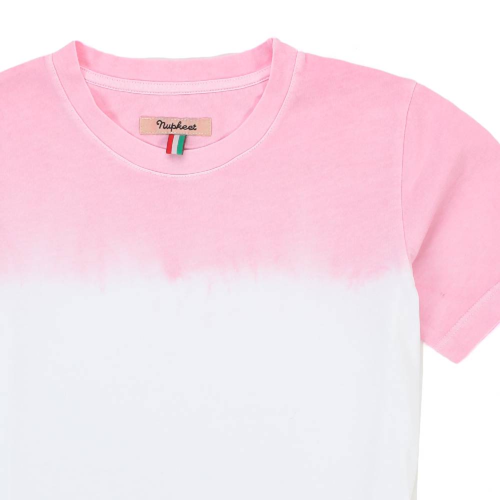 Nupkeet T-shirt Aruba bianca e peonia Vendita Calda