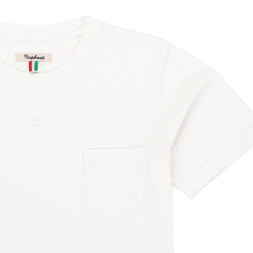 Nupkeet T-shirt Timor bianca – Bambino e Ragazzo Nuovo