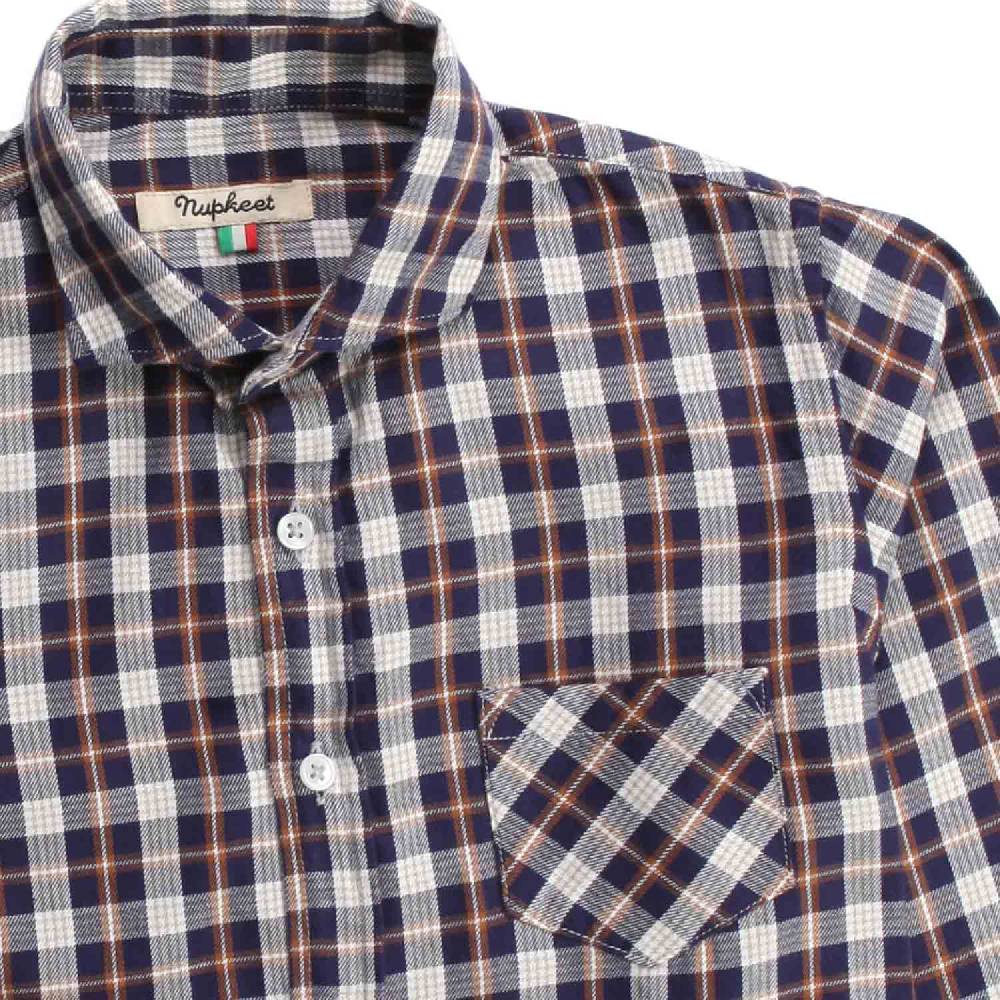 Nupkeet Falco a quadri – Camicia di flanella bambino e teen Offerte
