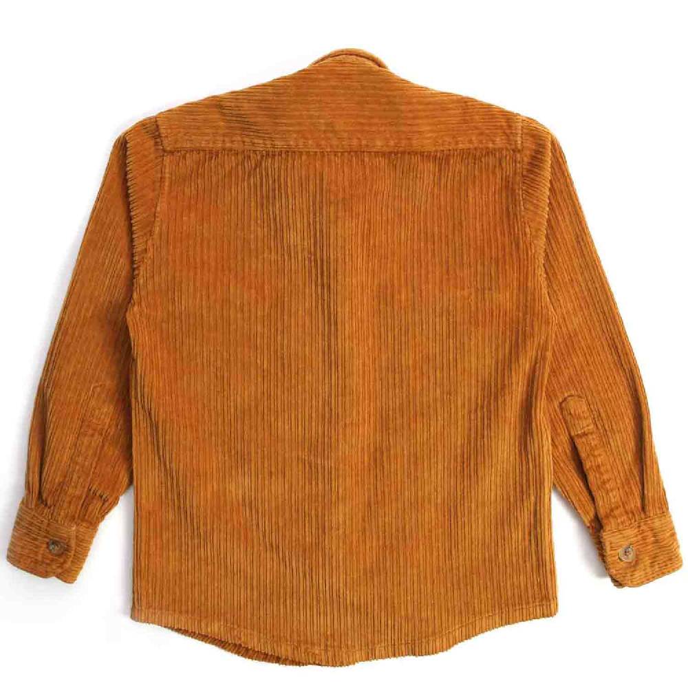 Nupkeet Coccodrillo ocra – Giacca a camicia in velluto Fino Al -60%