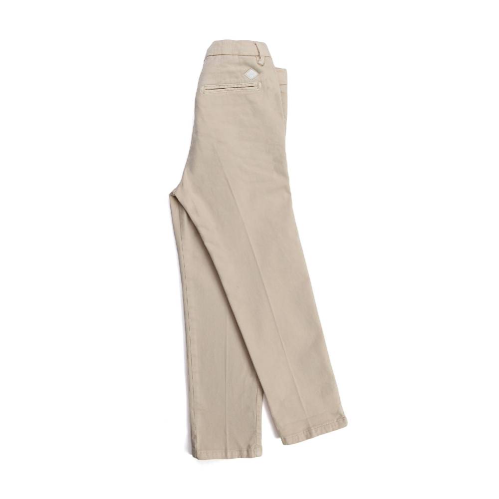 Nupkeet Bufalo panna – Pantalone in gabardine bambino e ragazzo Prezzo Ridotto