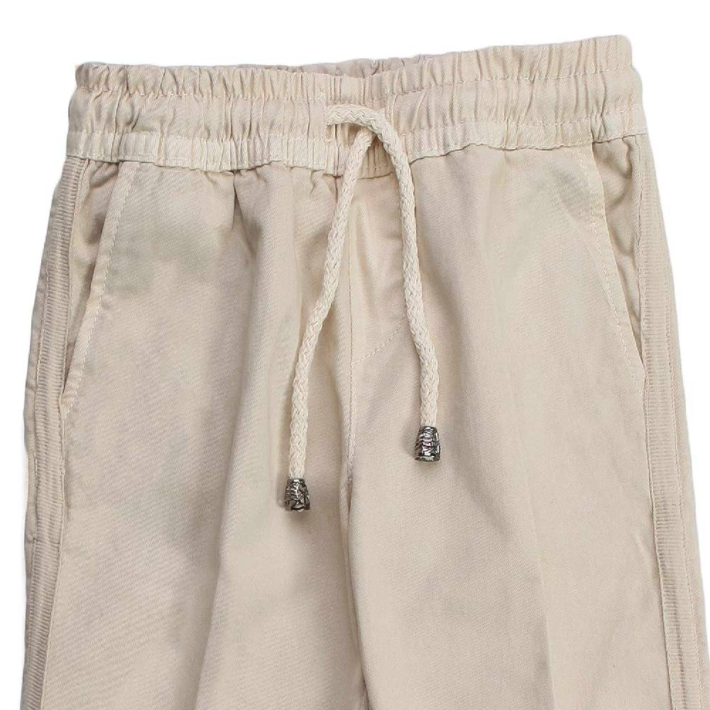 Nupkeet Cefalo panna – Pantalone in gabardine bambino e ragazzo Convenienza