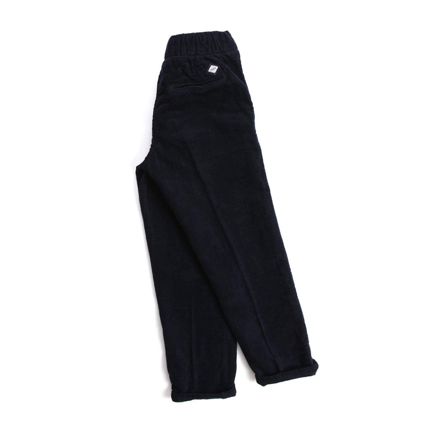 Nupkeet Aragosta blu scuro – Pantalone in velluto millerighe Presa