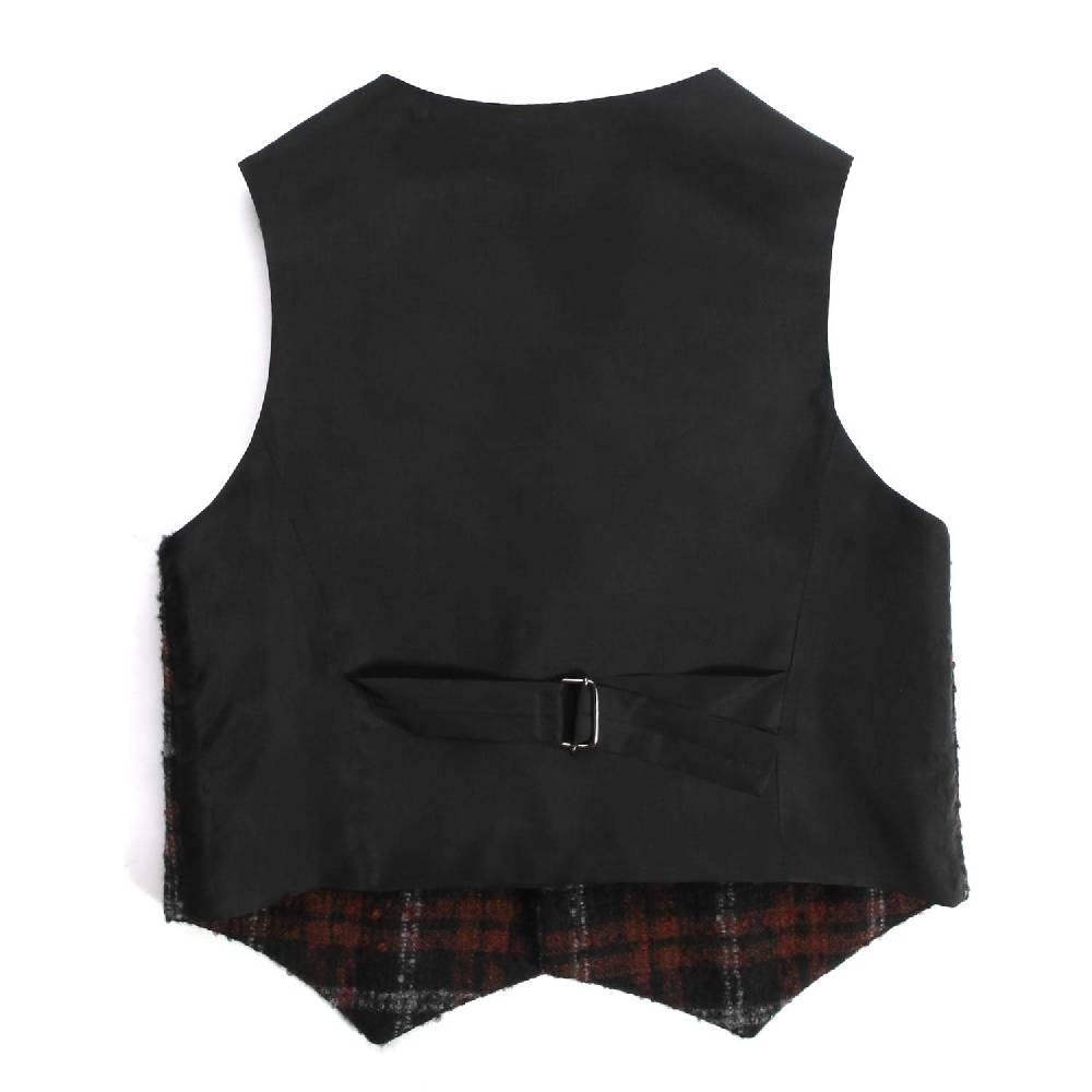 Nupkeet Rapace mattone – Gilet a quadri bambino e teenager Offerta migliore
