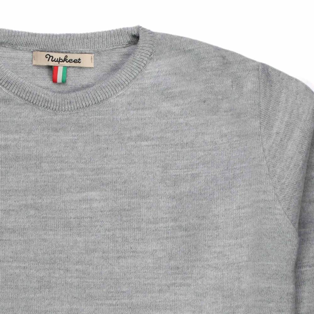 Nupkeet Cigno grigio chiaro – Pullover in tricot bambino e teenager Nuovi prodotti