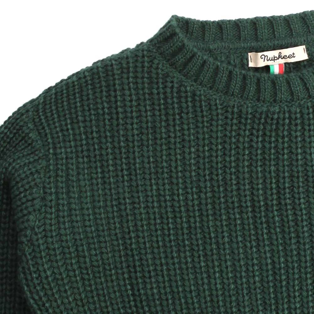 Nupkeet Cormorano verdone – Pullover in tricot a coste Bestseller