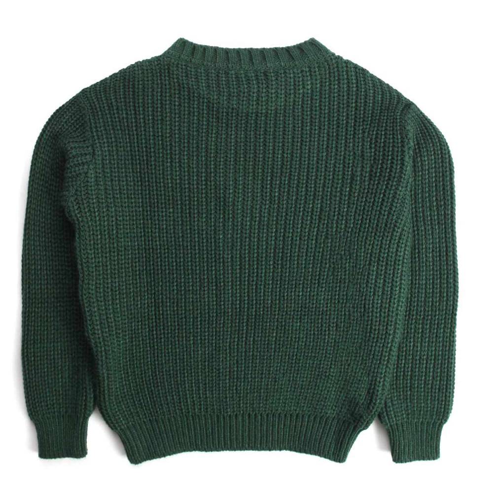 Nupkeet Cormorano verdone – Pullover in tricot a coste Bestseller