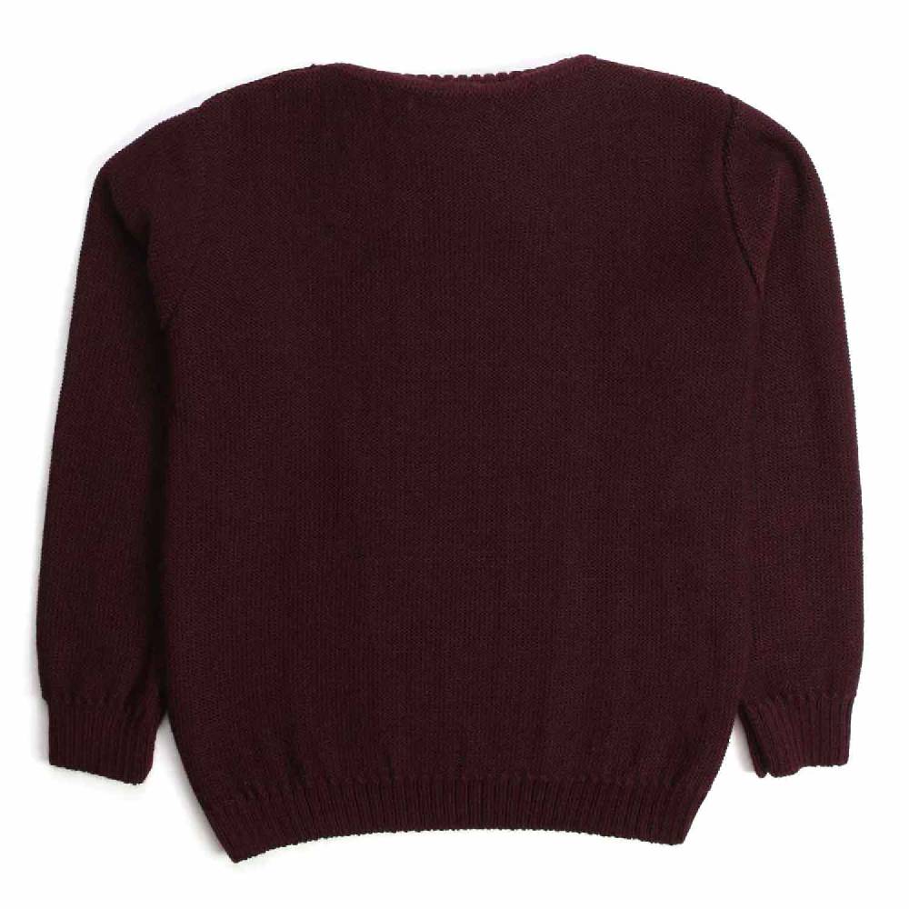 Nupkeet Cane prugna – Pullover collo alto in tricot Super Saving Price