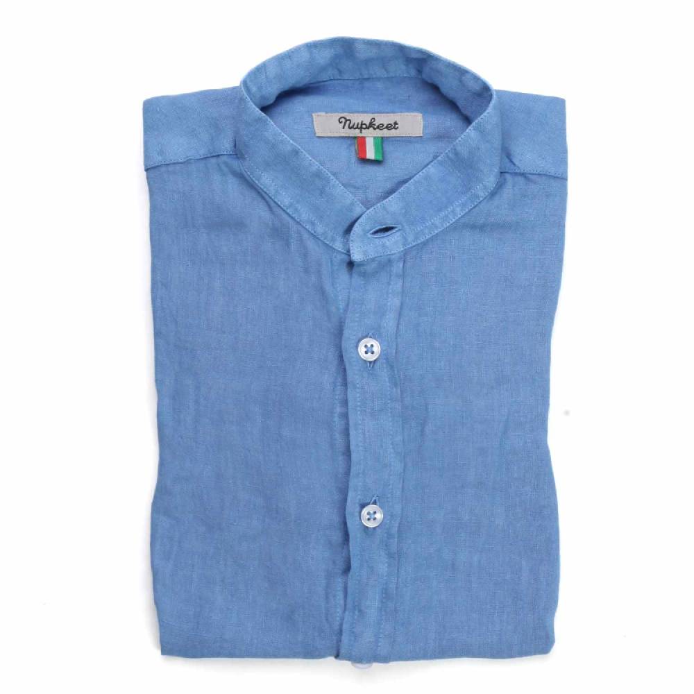 Nupkeet Camicia Genziana Indaco Offerta Pasqua