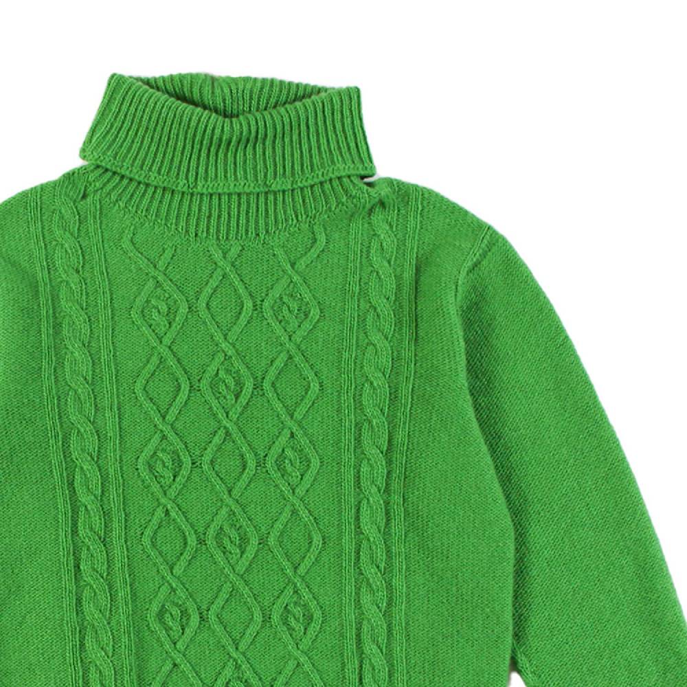 Nupkeet Pullover Collo Alto Verde – Osiglia Prezzo basso