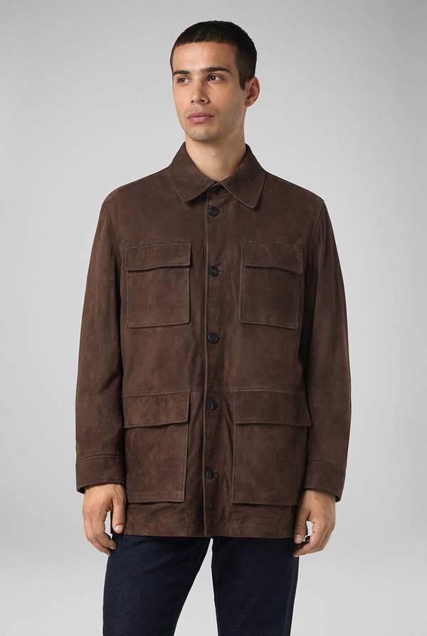Pal Zileri Field Jacket in camoscio Qualità Garantita