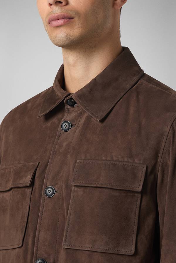 Pal Zileri Field Jacket in camoscio Qualità Garantita