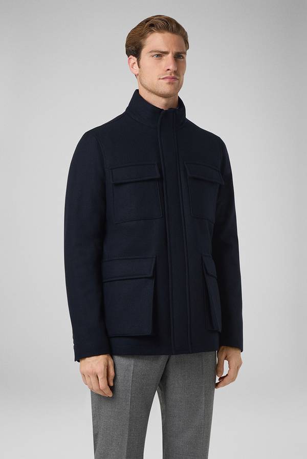 Pal Zileri Field Jacket in lana tecnica resistente all'acqua Negozi Online