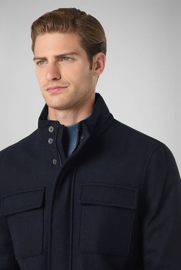 Pal Zileri Field Jacket in lana tecnica resistente all'acqua Negozi Online