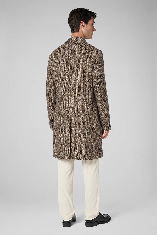 Pal Zileri Cappotto in bouclè, seta e mohair Economico