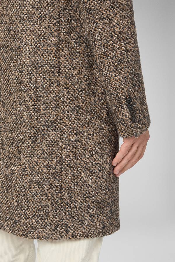 Pal Zileri Cappotto in bouclè, seta e mohair Economico