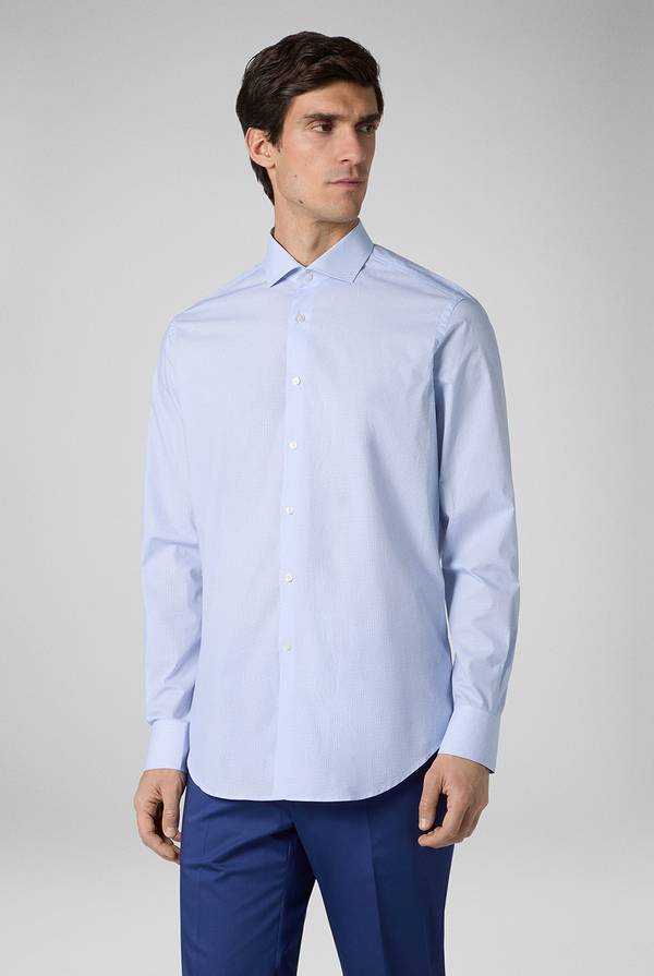 Pal Zileri Camicia collo Torino azzurra Acquista Ora