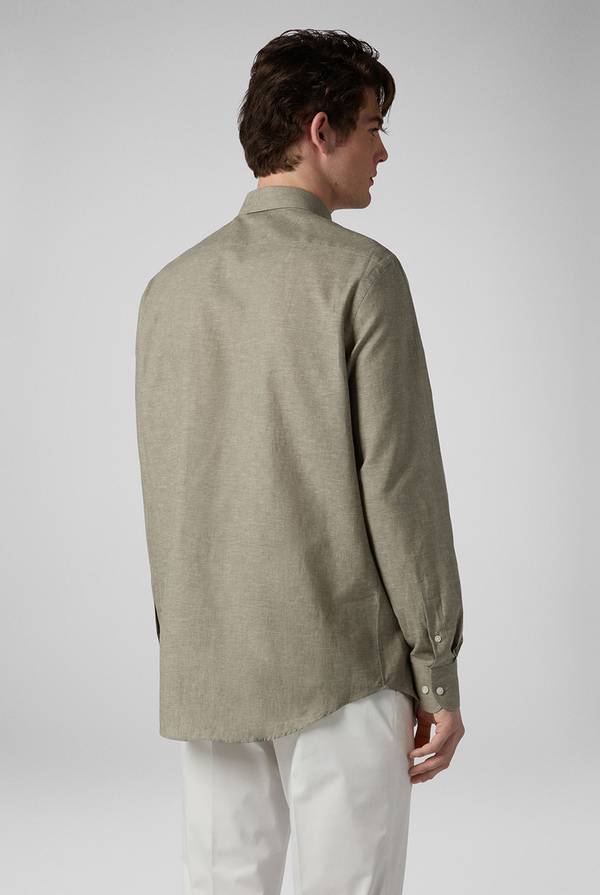 Pal Zileri Camicia in lino e cotone Sottocosto